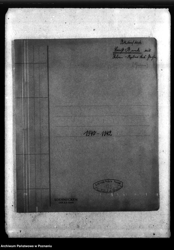 Obraz 4 z jednostki "Ernst Bunk aus Klein Rybno, Kreis Gnesen (Gniezno)"