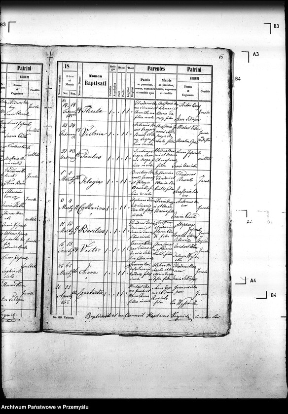 Obraz 19 z jednostki "[Kopie ksiąg metrykalnych parafii Małastów z filiami Ropica Ruska, Pętna (dekanat Gorlice)]"