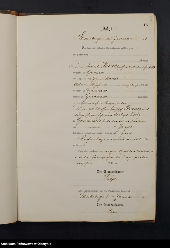 image.from.unit.number "Sterbe-Neben-Register Nr 1 - 64"