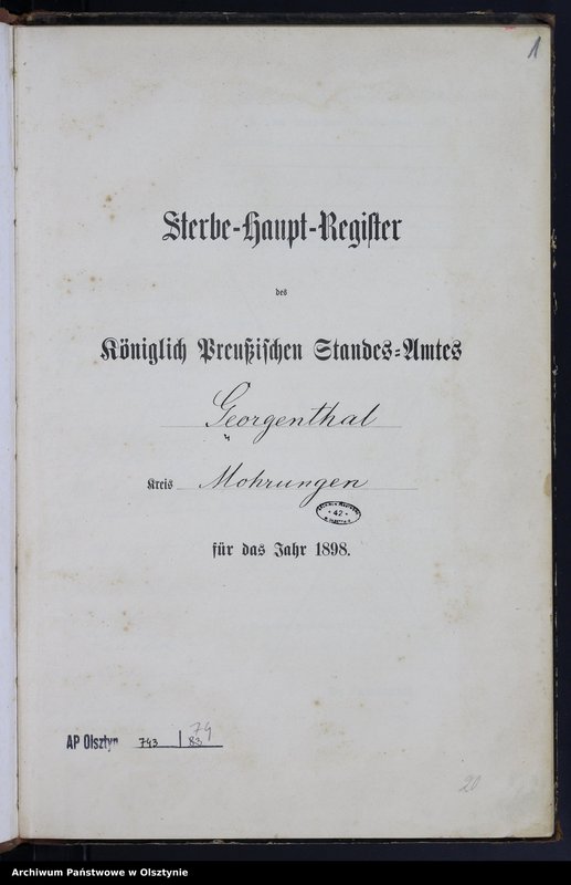 image.from.unit.number "Sterbe-Haupt-Register Nr 1 - 69"