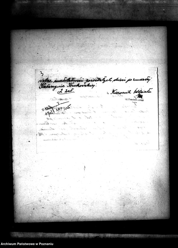 Obraz 6 z jednostki "Sprawa przyznania pomocy kredytowej uczestnikom scalenia gruntów wsi Świętniki powiatu konińskiego"