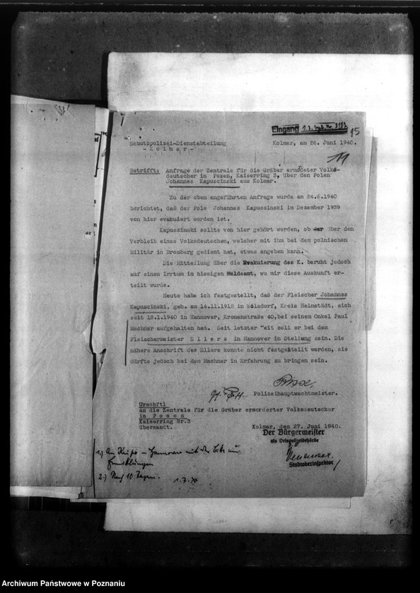 Obraz 20 z jednostki "Todesfall Walter Prechel - Rogasen (powiat Oborniki)"