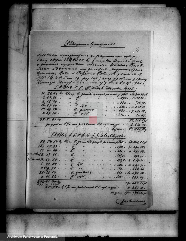 Obraz 6 z jednostki "Operat szacunkowy gruntów przymusowo wykupionych z majątku Wysoka-Mała powiatu wyrzyskiego"