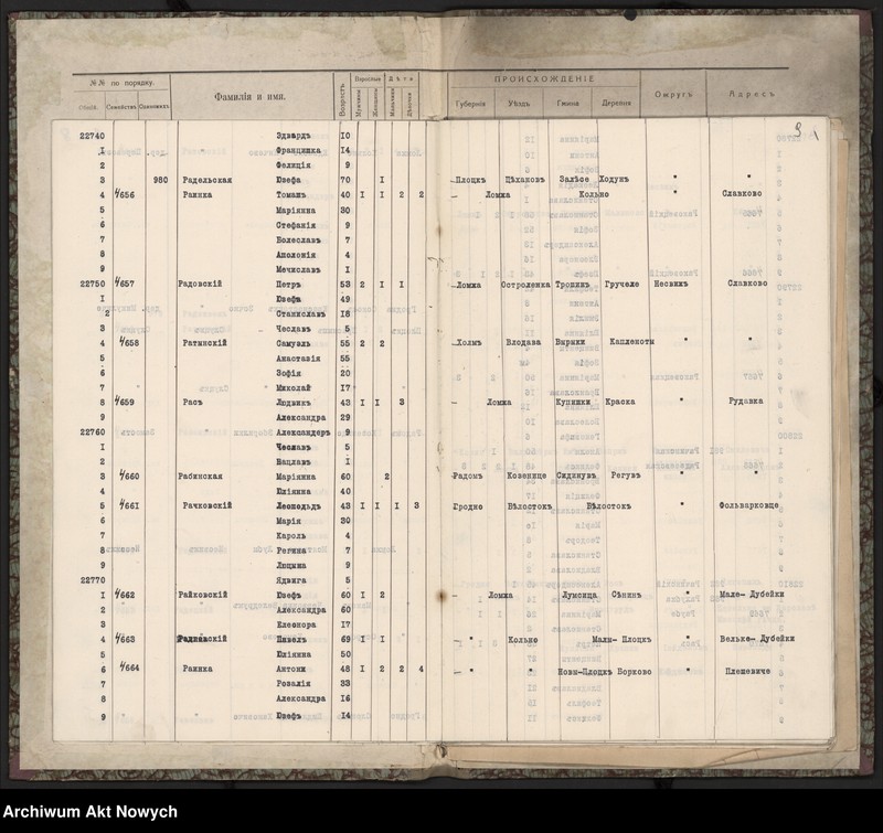 image.from.unit.number "Spis wysiedlonych. Litera R."