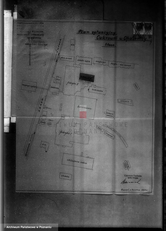 Obraz 15 z jednostki "Cukrownia Opalenica Spółka Akcyjna, nr woj. 1598"