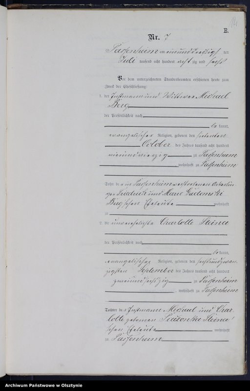 image.from.unit.number "Heiraths-Haupt-Register Nr 1 - 17"