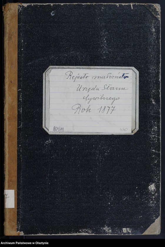 image.from.unit.number "Heiraths-Haupt-Register Nr 1 - 19"