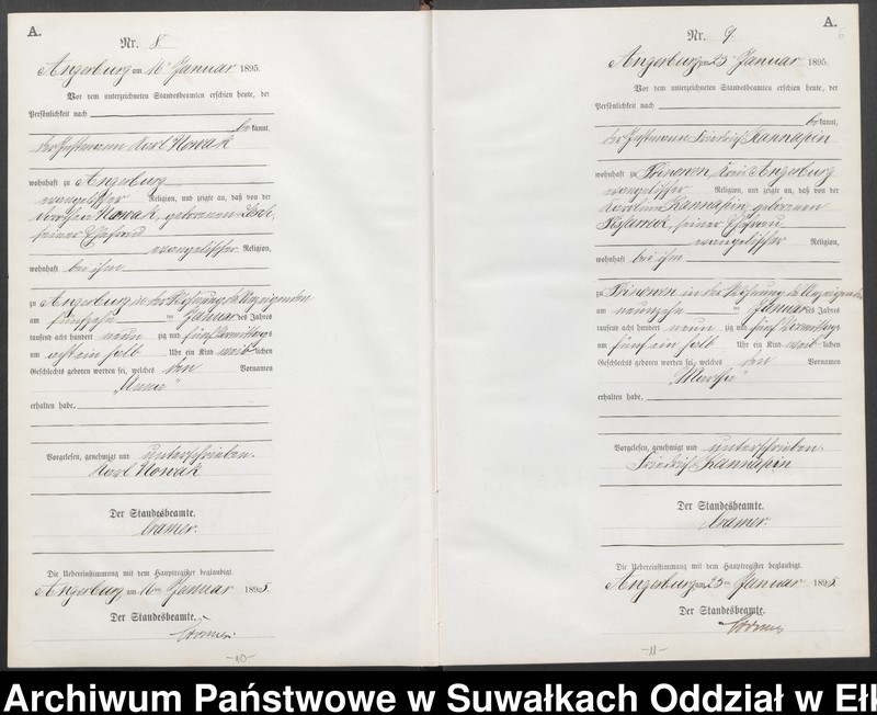 image.from.unit.number "Geburts-Neben-Register des Preussischen Standes-Amtes Angerburg Kreis Angerburg"