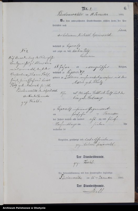image.from.unit.number "Sterbe-Neben-Register Nr 1 - 207"