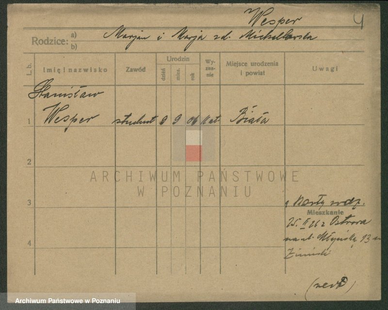 image.from.unit.number "Wesp - Weznerowicz"