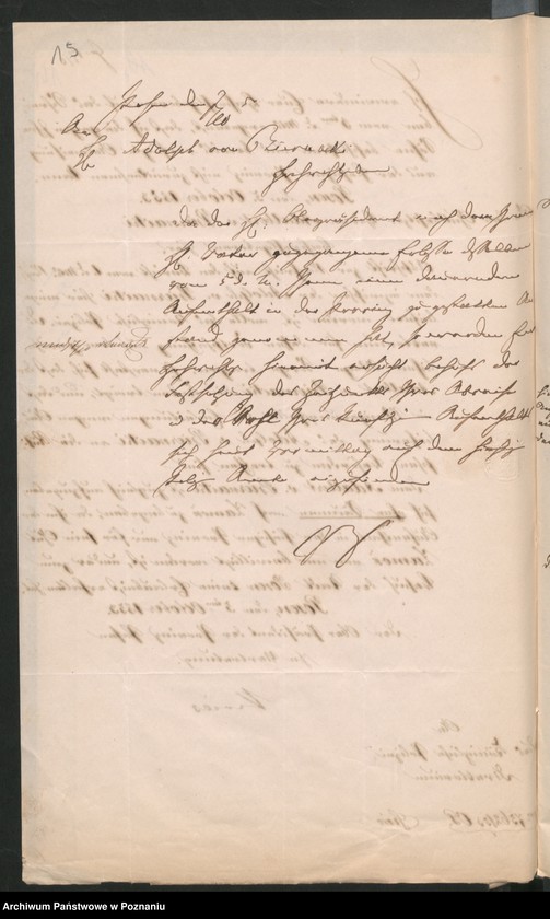 Obraz 19 z jednostki "A. betr. den polnischen Flüchtling Adolf von Biernacki"