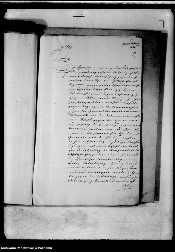 Obraz 5 z jednostki "Akta in Denuntiationssachen wider den Oekonomiekommissarius Wendt zu Wągrowiec."