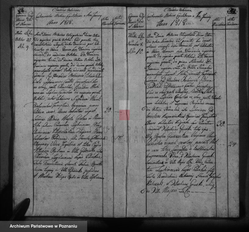 Obraz 18 z jednostki "Liber baptisatorum, copulatorum, mortuorum"