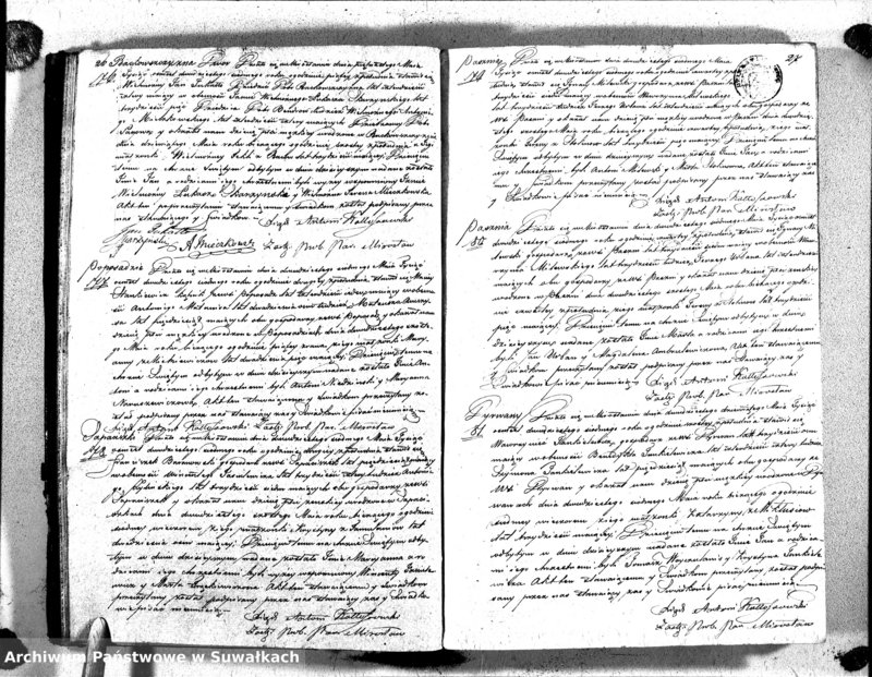 image.from.unit.number "Duplikat Aktów Urodzenia Zaślubienia i Zeyscia Katolików Parafii Mirosławskiey 1827 roku"