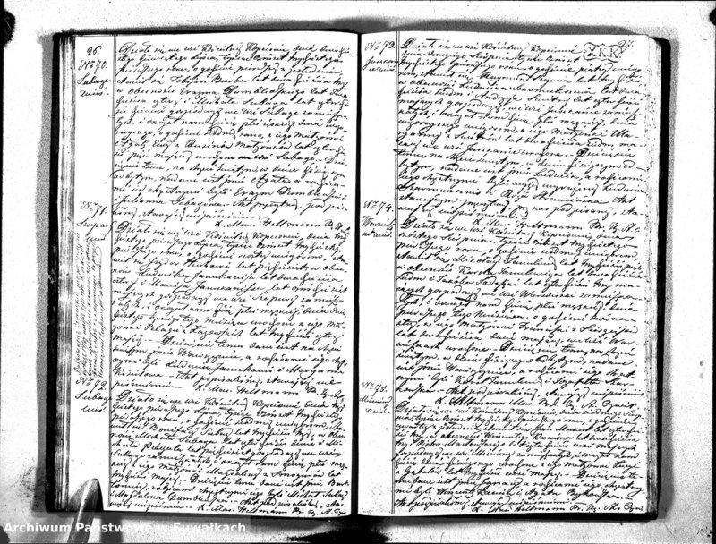 image.from.unit.number "Duplikat Aktów Urodzonych, Zaślubionych i Umarłych Parafii Kopciowskiey 1831 Roku"