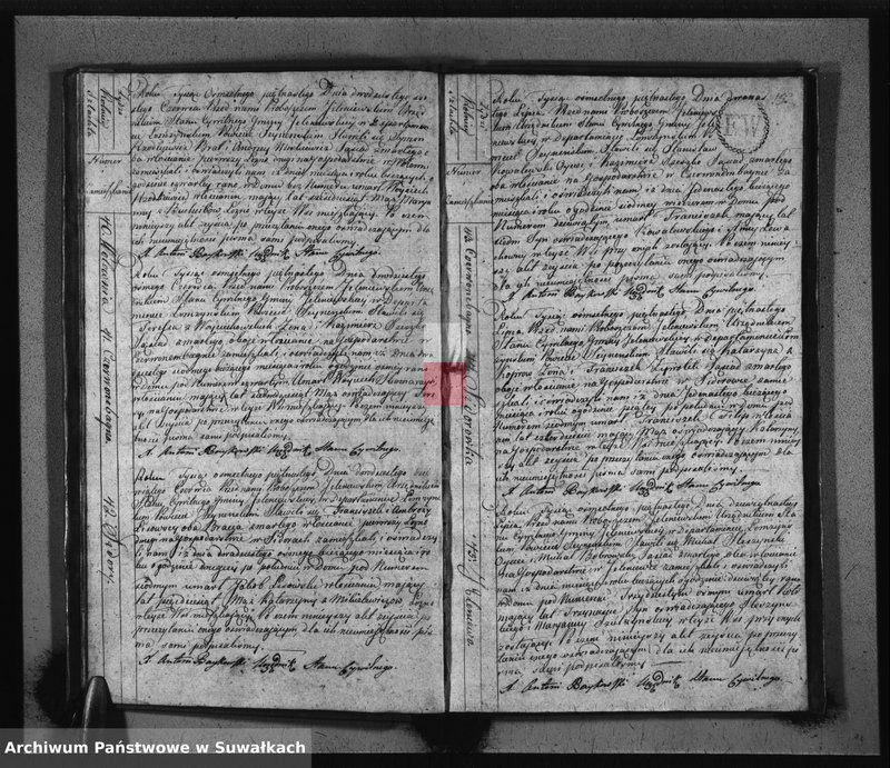 image.from.unit.number "Akta Urzędnika Stanu Cywilnego Gminy Jeleniewskiey Umarłych od Dnia 1-o Stycznia 1815. do ostatniego Grudnia tegoż Roku."