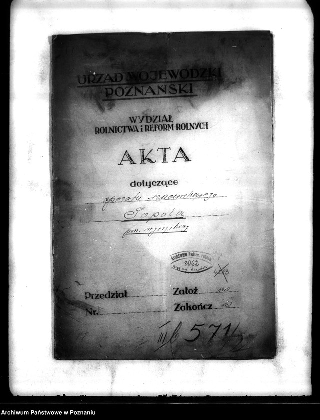 Obraz 4 z jednostki "Operat szacunkowy majątku Topola powiatu wyrzyskiego"