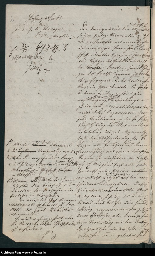 Obraz 7 z jednostki "A. betr. den Domsyndicus Leo Wegner"