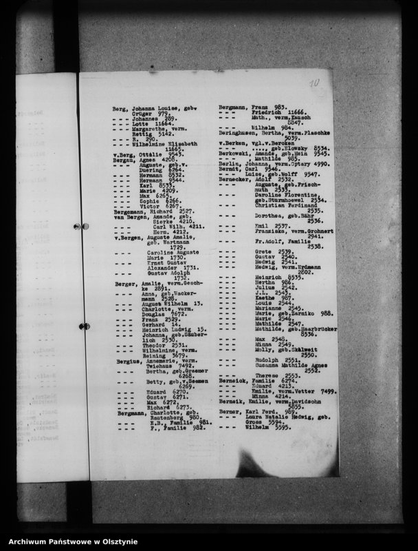 image.from.unit.number "Alphabetisches Namensverzeichnis der in Königsberg Begrabenen /do powyżej wym. 2 t. Grabbücher z 1933/"