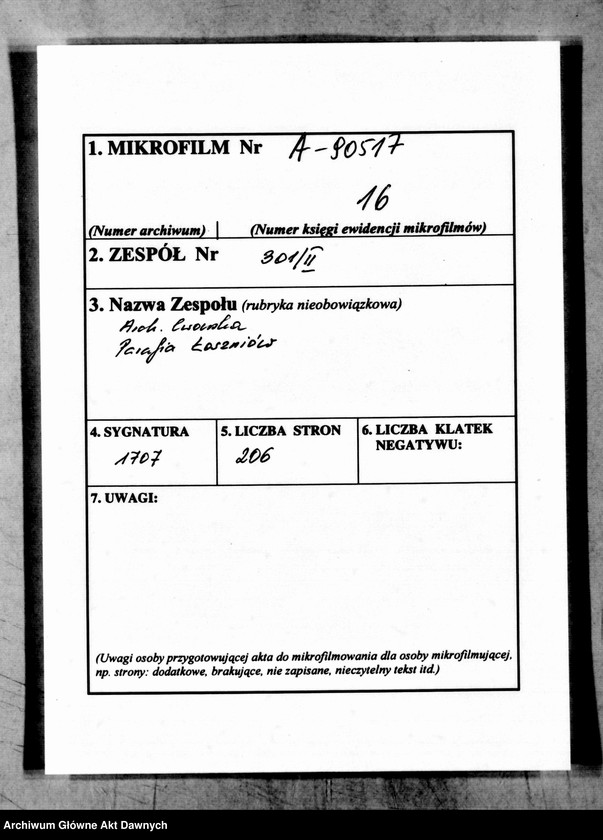 image.from.unit.number "Parafia: Łoszniów. Dekanat: Trembowla. Księga metrykalna ślubów dla wsi Łoszniów."