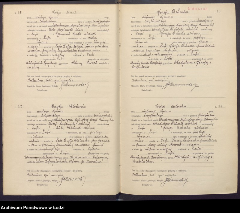 Obraz 6 z jednostki "Akta zgonów"