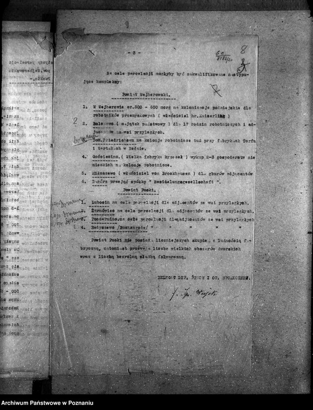 Obraz 12 z jednostki "Sprawy szczegółowo-administracyjne Emigracja robotników rolnych"