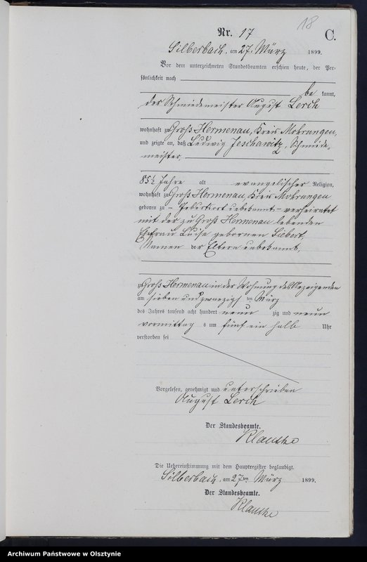 image.from.unit.number "Sterbe-Neben-Register Nr 1 - 54"