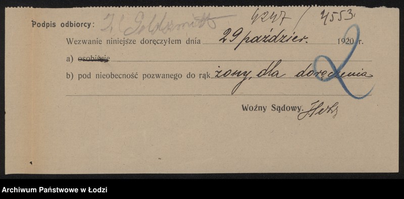 Obraz 4 z jednostki "Henoch Goldszmidt – wyrób pończoch"