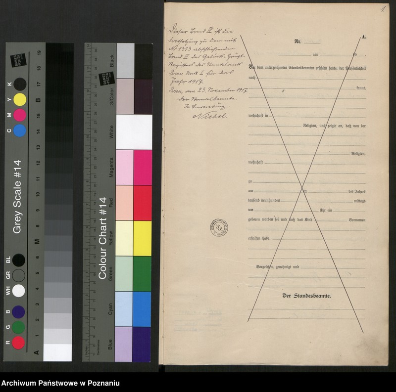 Obraz 3 z jednostki "Księga miejscowa urodzeń tom IV [Rejestr główny urodzeń]"