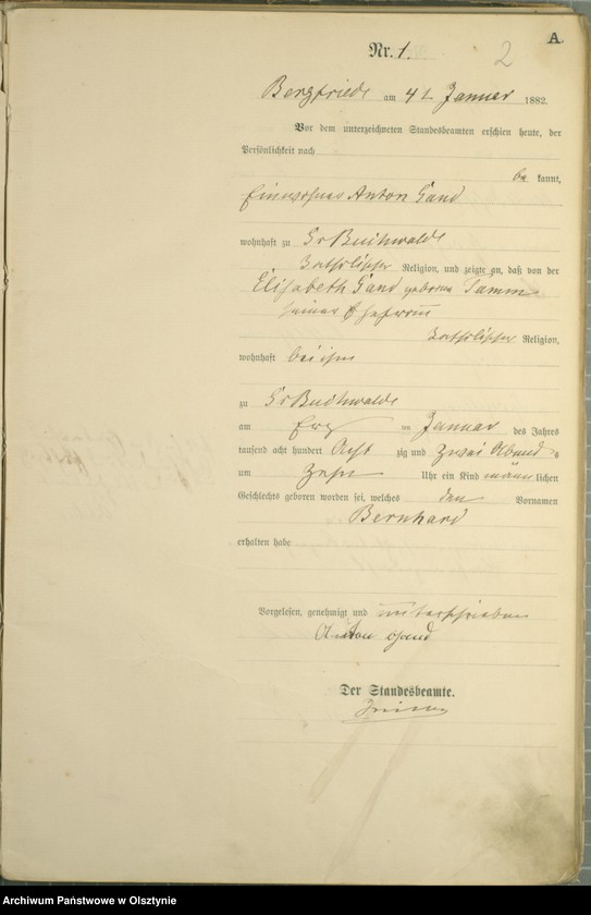 image.from.unit.number "Geburts-Haupt-Register Nr 1 - 106"