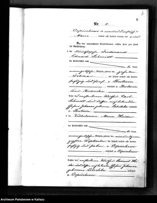 Obraz 10 z jednostki "[Księga małżeństw]"