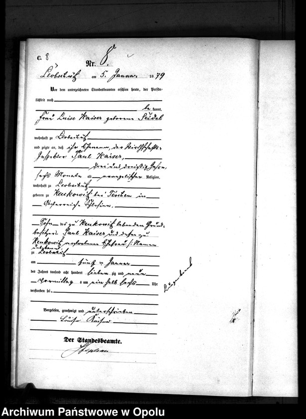 image.from.unit.number "[Urząd Stanu Cywilnego w Głubczycach. Ksiega zgonów za rok 1879]"