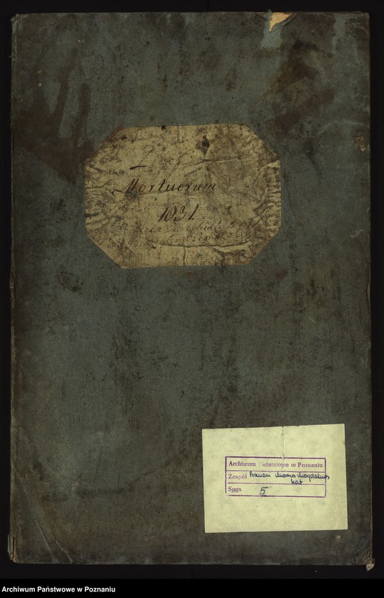 Obraz 2 z jednostki "Księga zgonów"