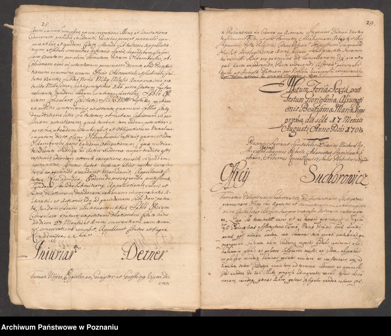 Obraz 18 z jednostki "Acta consularis officii civitatis Posnaniae."