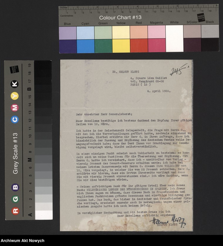 image.from.unit.number "Klotz Helmut, publicysta. Sprawy wydawnicze."