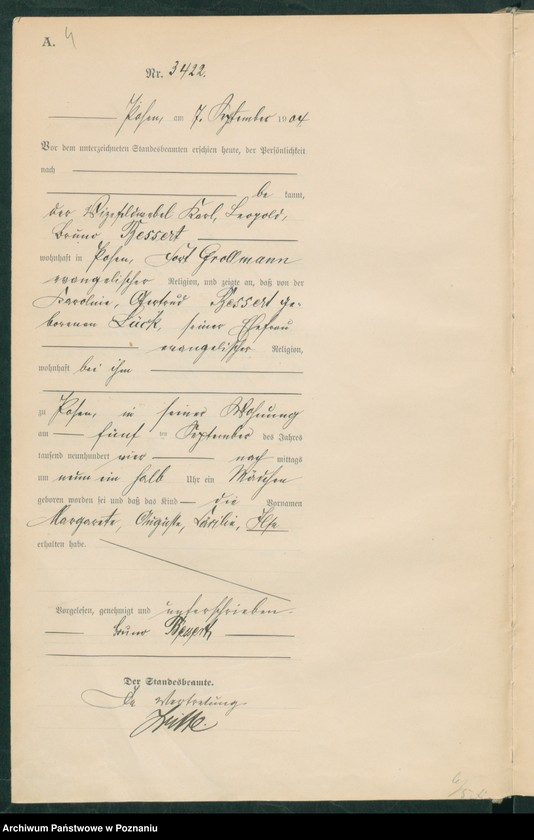 Obraz 5 z jednostki "Księga miejscowa urodzeń tom VII"