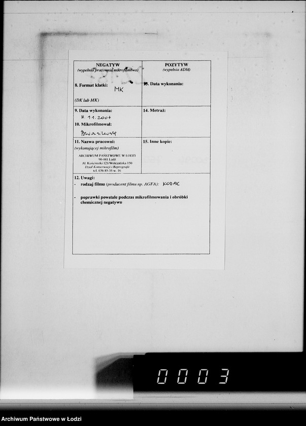 Obraz 3 z jednostki "Aufträge [Lieferscheinen und Rechnungen] 14370-14430 [Dostawy artykułów pierwszej potrzeby do Getta]"