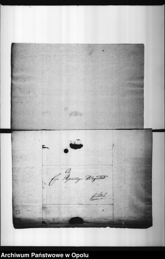 Obraz 17 z jednostki "Acta des Magistrats zu Oppeln betreffend die Ueberlassung des sogenannten städtischen Fischer Bergels an die auf der Domainen Amts Fischerey wohnenden Fischer für die Befungniss die Brücken aufzueissen Vol: I de anno 1812"