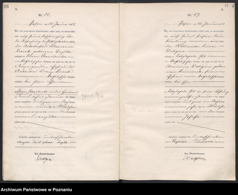 Obraz 11 z jednostki "Księga miejscowa urodzeń"