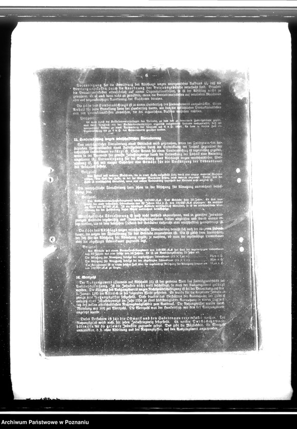 Obraz 10 z jednostki "Bewerkung bebauter Grundstücke in den eingegliederten Ostgebieten"