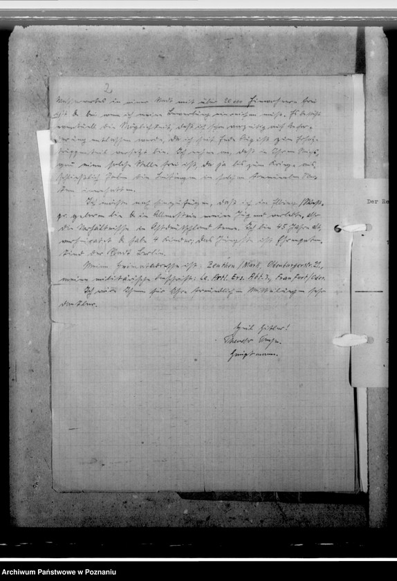 Obraz 6 z jednostki "Bewerbung des Ing. Theodor Preuss - urzędnik"