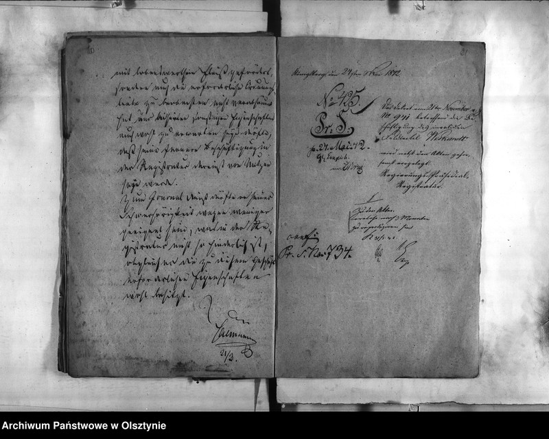 image.from.unit.number "Anstellung des invalide Feldwebels Weskandt [Friedrich]"