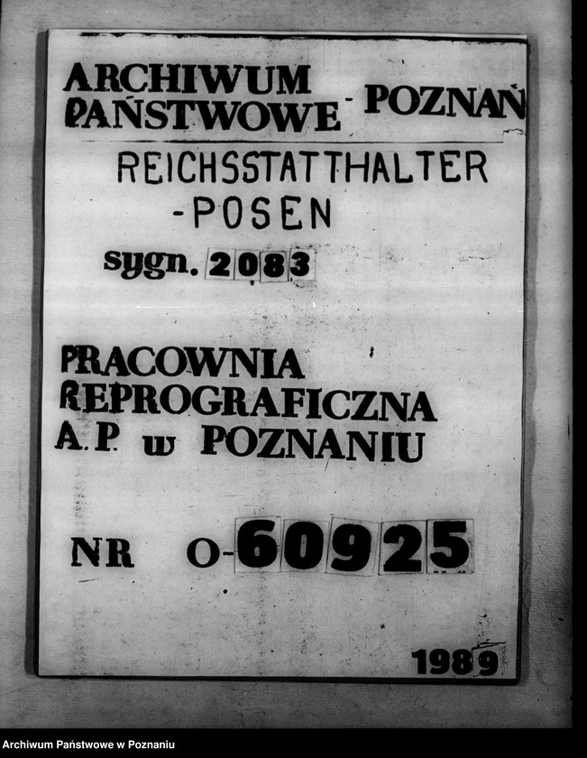 Obraz 1 z jednostki "K L V - Lager. Fortlaufende Liste"