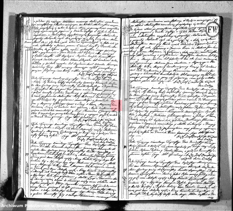 image.from.unit.number "Akta zaślubionych gminy święto-jeziorskiey od 1-go stycznia 1813 roku az do ostatniego grudnia"