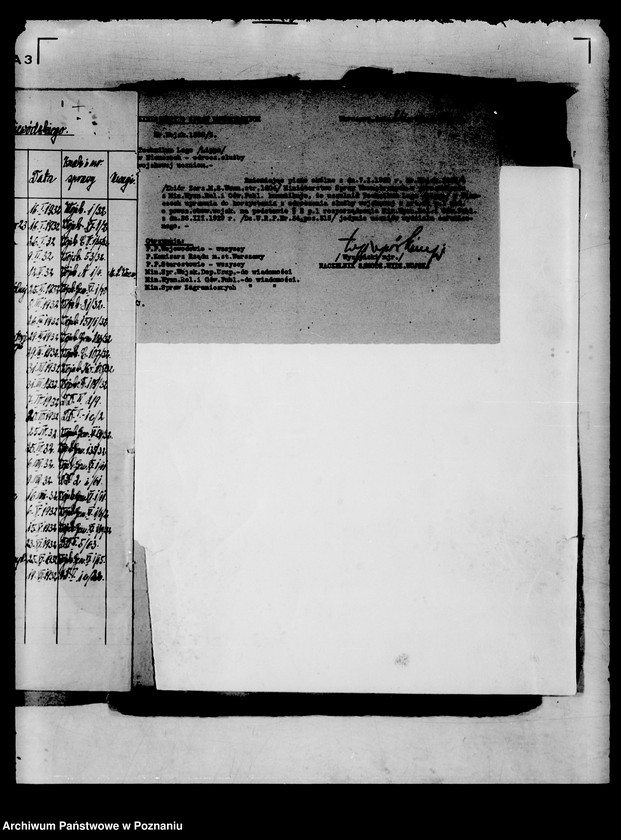 Obraz 6 z jednostki "/Zbiór ogólników władz nadrzędnych/ Ministerstwa Spraw Wewnętrznych"