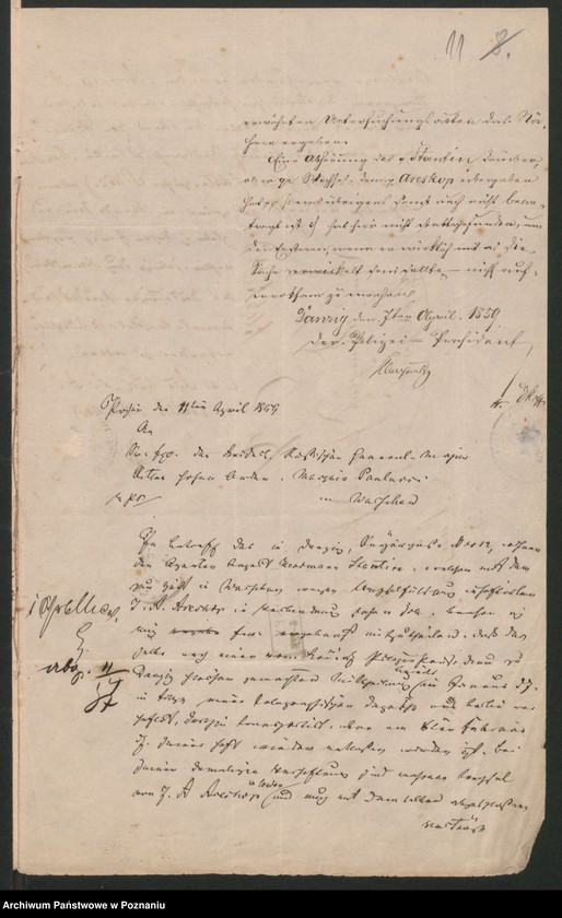 Obraz 14 z jednostki "A. betr. die Auskunft über Ausländer Lit. A"