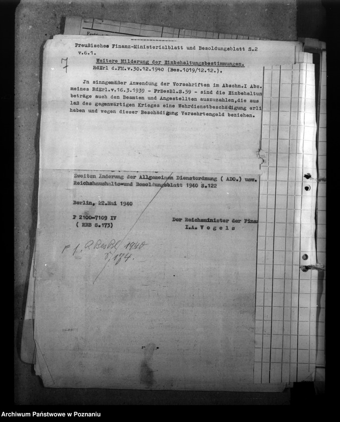 Obraz 11 z jednostki "Aufbauzulage für Beamten in den Ostgebieten"