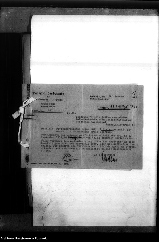 Obraz 5 z jednostki "Emil Hanz - Ritschenwalde, Kreis Obornik (Oborniki)"