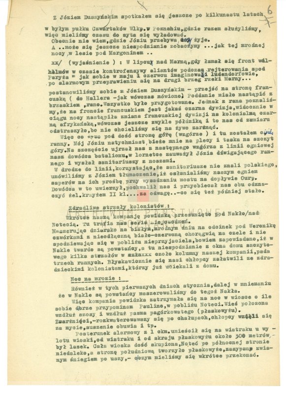 Obraz 15 z jednostki "Relacje i wspomnienia dotyczące powstania wielkopolskiego: 1. Powidz, powiat Gniezno, województwo poznańskie, 2. Przemęt, powiat Wolsztyn, województwo poznańskie."