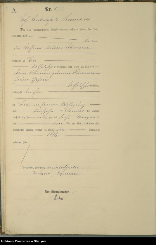 image.from.unit.number "Geburts-Haupt-Register Nr 1 - 121"